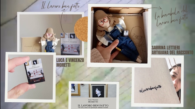 La bambola del lavoro ben fatto: le foto